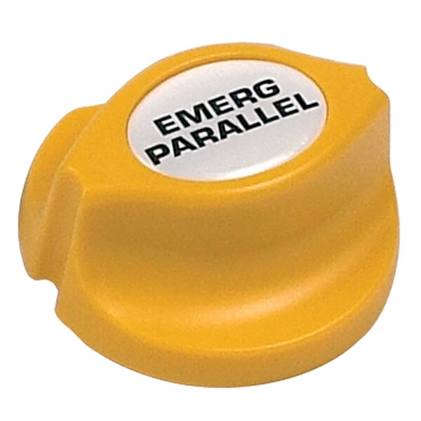 Bep Marine Emergency Parallel Battery Knob - Yellow - Easy Fit 701-KEY-EP - main